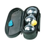 Jeu de plein air - partner - 3 boules lisses + sacoche
