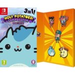 Jeu aventure - holy potatoes! - compedium badge - �dition limit�e num�rot�e 2k - nintendo switch - pegi ...