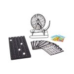 Gadget fun - mister gadget - jeu du bingo - blanc et noir