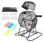 Jeu de bingo ensemble de vin traditionnel jeu de bingo bar party lottery machine family group entertainment ...
