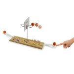Jeu  boire basketball - pzl concept - avec 2 shooters - intrieur - adulte - marron
