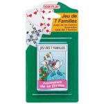 Jeu de cartes - kim play - jeux des 7 familles - coloris alatoire - adulte - intrieur