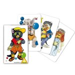 Jeu de cartes mistigri animaux - piatnik - pour enfants  partir de 4 ans - dure 5 min - 31 cartes