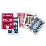 Jeu de cartes - piatnik - poker classic series - 12 paquets - haute qualit� - rouge