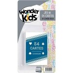 Jeu de cartes - wonderkids - lot de 54 cartes plastifiées - intérieur - mixte - 2 joueurs ou plus Jeu de cartes - wonderkids - lot de 54 cartes plastifiées - intérieur - mixte - 2 joueurs ou plus