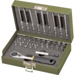 Jeu de cl�s � douille 1 / 4 36 pi�ces - proxxon - 23109 - acier chrome - molybd�ne - silicium - mangan�se ...