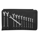 Jeu de cls plates  cliquet annulaire - stahlwille - 96401712 - a fourche