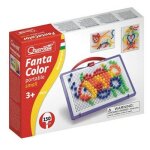 Jeu de clous - quercetti - fantacolor portable - 150 pions - 1 grille - 1 livret de mod�les
