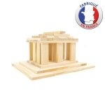 Jeu de construction en bois - jeujura - tcap 3xl - mixte - a partir de 4 ans