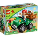 Jeu de construction enfant - duplo - le quad de la ferme - 9 pices - mixte