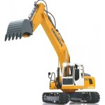 Jeu de construction - jamara - pelle guid�e liebherr r936 - radiocommand�e - accessoires de d�molition ...