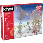 Jeu de construction - knex - thrill rides - 744 pices - parc dattraction 3 en 1 -  partir de 9 ans