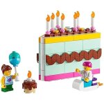 Jeu de construction - lego - 40641 - gteau danniversaire - 7 bougies - 9 cm de haut