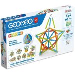Jeu de construction magn�tique - geomag - supercolor - 93 pi�ces - magn�tique - d�s 3 ans