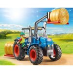 Jeu de construction - playmobil - 71004 - tracteur - fermier - 2 pi�ces