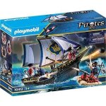 Jeu de construction - playmobil - chaloupe des soldats - bateau flottant - canon - moteur submersible ...