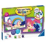 Numero dart licornes 2 tableaux 32x22cm grand format - enfant junior 5 - 7 ans - peinture - set jeu creatif ... Numero dart licornes 2 tableaux 32x22cm grand format - enfant junior 5 - 7 ans - peinture - set jeu creatif ...
