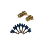 Jeu de cylindres cheba k de haute s�curit� . adaptable 787 fichet / 6 cl�s incopiables peu encombrantes ...