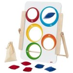 Jeu dapprentissage - no name - jeu de lancer en bois - pour enfant - 2 niveaux de difficult