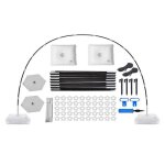 Jeu darche de ballon support de ballon rglable de 9 pieds de haut et 10 pieds de large pour les dcorations ...