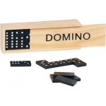 Jeu de dominos en bois - goki - 28 pi�ces - jeu de plateau - mixte - a partir de 4 ans