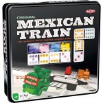 Jeu de dominos mexican train tactic - bo�te m�tal - multicolore - 30 min - adulte