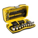 Jeux de douilles - rhino - coffret de vissage 39 pièces - acier chrome vanadium - garantie 5 ans - clé ... Jeux de douilles - rhino - coffret de vissage 39 pièces - acier chrome vanadium - garantie 5 ans - clé ...
