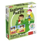Jeux �ducatifs - geomag - ecologic puzzle respect the earth - mini - puzzles �ducatifs - actions �coresponsabl ...