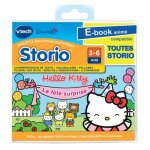 Jeu educatif - vtech - hello kitty - storio - 4 jeux ducatifs - a partir de 3 ans - fille