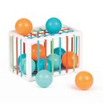 Jeu dveil ludi cube de manipulation - ludi - multicolore - pour enfant - 18x12x12cm