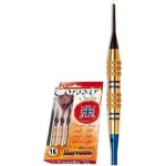 Jeu de fl�chettes en laiton corsaire bleue 16 gk2 de la marque harrows pour cibles �lectroniques