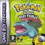 Jeu gameboy advance pokemon vert feuille