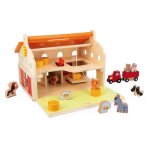 Ma premi�re ferme en bois enfant - 16 accessoires - jouet dimitation enfant - jouet en bois fsc - d�s ...