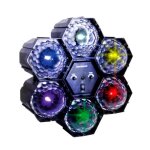 Jeu de lumi�re led - fx lab - 6 modules (6 voies) - multicolore - contr�le son et vitesse - alim ac / ...