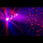 Jeu de lumi�re - fuzzix - fuzzix allstar2 - 2 par leds - 2 jelly balls - 20 watts