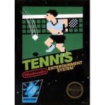 Jeu pour nintendo nes tennis