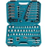 Jeu doutils makita (120 pi�ces) en chrome - vanadium - e - 06616