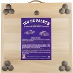Jeu de palets - jouecabois - planche  palet + palets - extrieur - adulte - a partir de 12 ans