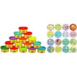 Jeu de pâte à modeler play - doh - coffret de 15 pots de 28g - multicolore Jeu de pâte à modeler play - doh - coffret de 15 pots de 28g - multicolore