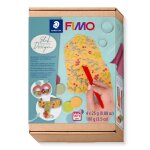 Jeu de pte  modeler - staedtler - fimo - 4 pains de 25g - accessoires inclus