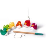 Jeu de pche aux canards ducky - janod - pour enfant ds 2 ans - multicolore et amusant