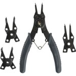 Jeu de pinces circlips kwb - 403900 - noir - branches gain�es anti - glissantes - 4 embouts interchangeables ...