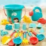 Jeu de plage pour enfants - zgeer - 18 pices - moules  sable - seau de plage