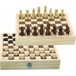 Jeux de plateau - larbre a jouer - jeux de dames et d�checs - coffret en bois - mixte - 6 ans et plus ...