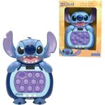 Jeu � pousser stitch - lexibook - fast push - disney stitch - bleu - 10 bulles antistress - 999 niveaux ...