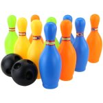 Jeux de quilles 10 quilles 2 balle en mousse bowling set mit sac rangement extrieur intrieur enfant ...
