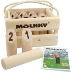 Jeu de quilles mölkky - tactic - version luxe - bois massif - mixte - a partir de 7 ans Jeu de quilles mölkky - tactic - version luxe - bois massif - mixte - a partir de 7 ans