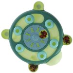 Jeu de rflexion / apprentissage - kerbl - turtle -  25 cm - turquoise