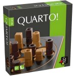 Jeu de r�flexion et strat�gie - gigamic - quarto mini - 16 pi�ces en bois - 2 joueurs ou plus