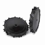Jeu de roues arri�re crant�es - stihl - art240 - am�liore la traction - pour robot tondeuse - lot de ...